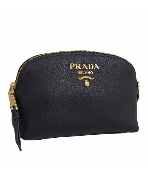 PRADA プラダ VITELLO DAINO レザー ポーチ プラダ PRADA PRADA プラダ VITELLO DAINO ヴィッテロ ダイノ