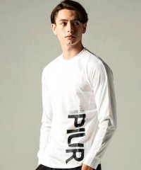 RoyalFlash/1PIU1UGUALE3 RELAX/別注Vertical logo L/S T－SHIRT/505450160