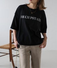 Bonjour Sagan/COUCH POTATO ロゴTシャツ/505450214