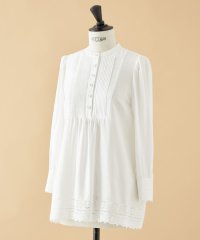 AMACA/【WEB・一部店舗限定】【ATELIER COLLECTION】スカラップレース　チュニックブラウス/505451069