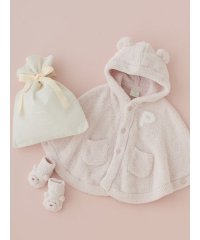 gelato pique Kids＆Baby/【ラッピング済み】【BABY】パウダーベアポンチョ＆ソックスSET/505451247