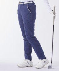 le coq sportif GOLF /【コンフィポケット】フロッキーロゴロングパンツ【アウトレット】/505427898