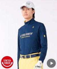 le coq sportif GOLF /【ストレッチフォーサー】ハーフジップ長袖シャツ/505427998