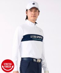 le coq sportif GOLF /【ストレッチフォーサー】ハーフジップ長袖シャツ/505427998