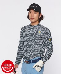 le coq sportif GOLF /【ストレッチフォーサー】ウェーブロゴ長袖モックネックシャツ/505428000