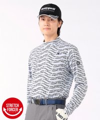 le coq sportif GOLF /【ストレッチフォーサー】ウェーブロゴ長袖モックネックシャツ/505428000