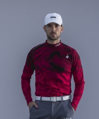 le coq sportif GOLF /マーブルジャガードハイネック長袖シャツ 【RIJOUME/リジューム】/505428013