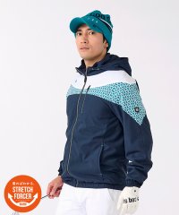 le coq sportif GOLF /【ストレッチフォーサー】フード付き起毛裏地ブルゾン/505428035