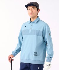 le coq sportif GOLF /ボーダー長袖シャツ/505428055