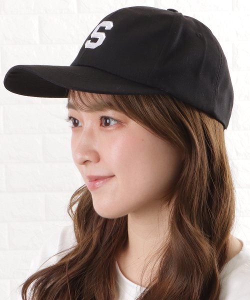セール74%OFF】ロゴ刺繍ベースボールキャップ レディース 春 夏 秋 冬 オールシーズン 帽子 野球帽 キャップ ベーシック 刺繍 ロゴ アメカジ カジュアル アメリカンテイス(505444745) レースレディース(Lace Ladies) d fashion 刺繍ロゴ カジュアル カジュアル ベースボールキャップ ブラック