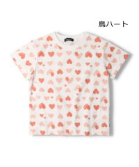 moujonjon/【子供服】 moujonjon (ムージョンジョン) 日本製総柄Ｔシャツ 90cm～120cm M40855/505452445