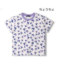 moujonjon/【子供服】 moujonjon (ムージョンジョン) 日本製総柄Ｔシャツ 90cm～120cm M40855/505452445