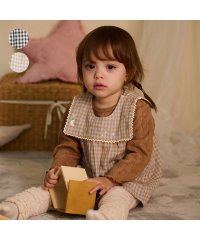 Kids Zoo/【子供服】 kid´s zoo (キッズズー) Ｗガーゼギンガムチェック柄チュニック 80cm，90cm W60900/505452450