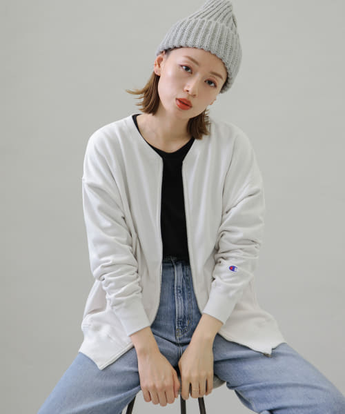 別注』Champion×Sonny Label 裏毛スウェットブルゾン(505452781