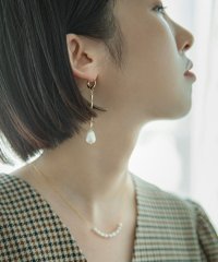 quaranciel/quaranciel: パール チェーン ピアス/505452879