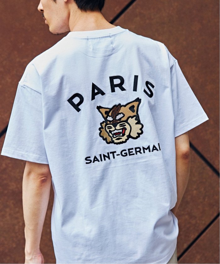 Paris Saint－Germain】カレッジロゴ刺しゅう Tシャツ(505455403