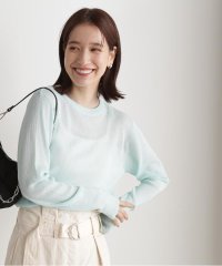 N Natural Beauty Basic/ゆるリブシアーニット/505443949