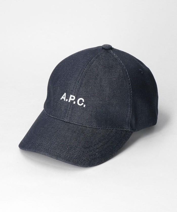 A.P.C.>ロゴ デニム キャップ(505446249) | グリーンレーベル