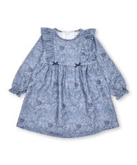 BeBe Petits Pois Vert/【お揃い】ネル起毛コットン花柄ワンピース(95~150cm)/505453371