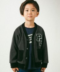 BeBe Petits Pois Vert/配色カーディガン(95~150cm)/505453379