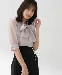 PROPORTION BODY DRESSING/オーガンフラワーラッフルブラウス/505455733