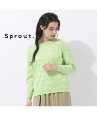 Liliane Burty/【Sprout.】グラデーションボーダー　ニットプルオーバー［アンサンブル可］/505456019