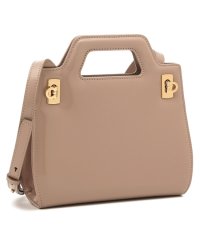 FERRAGAMO/フェラガモ ハンドバッグ ショルダーバッグ ワンダ 2WAY ミニバッグ ベージュ レディース FERRAGAMO 213485 762495/505456210