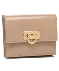 FERRAGAMO/フェラガモ 二つ折り財布 ワンダ ベージュ レディース FERRAGAMO 220434 763020/505456221