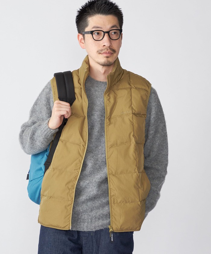 GRAMICCI×TAION SHIPS別注　インナーダウンベスト セール 50%OFF】【SHIPS別注】Gramicci×TAION: ダウン ベスト