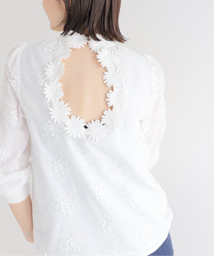 【HOUSE OF LOTUS】エンブロイダリー刺繍ブラウス フレアチュニック HOUSE OF LOTUS】エンブロイダリー刺繍ブラウス フレアチュニック