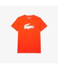 LACOSTESPORTS MENS/コットンブレンドウルトラドライロゴプリントTシャツ/505171223