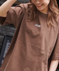 1111clothing/【 Laufer センター刺繍 ルーズTシャツ 】 オーバーサイズ ロゴ tシャツ メンズ ビッグtシャツ レディース 半袖 ゆったり 綿100% ワンポイント/505458258