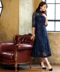 RUIRUE BOUTIQUE/フラワー刺繍レースワンピース「U716」/505200297