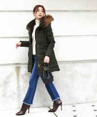 RUIRUE BOUTIQUE/ルイルエブティック RUIRUE BOUTIQUE ラクーンファーサイドジップスリットダウンコート/505379133