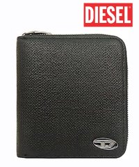 DIESEL/【DIESEL / ディーゼル】Bi－Fold Coin Zip M / 二つ折り ラウンドジップ 財布 X09363 プレゼント ユニセックス 牛革 本革/505442841