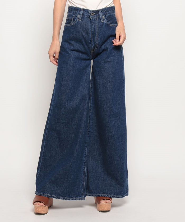美品　heart rivet & embroidery denim PT WILLFULLY（ウィルフリー）の「heart rivet & embroidery denim