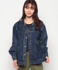 LEVI’S OUTLET/LEVI'S(R) MADE&CRAFTED(R) タック TYPE II トラッカージャケット DARK RUSH MOJ ダークインディゴ STONEWAS/505452321