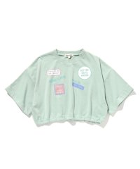 SHOO・LA・RUE(Kids) /【110－140cm】ショート丈ワッペンTシャツ/505458818