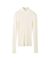 DES PRES/シルクコットンリブ ハイネックプルオーバー/505459311