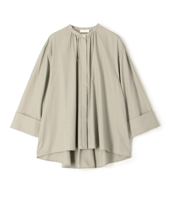 セール 30%OFF】クリスタルコットン ワイドスリーブブラウス セール 30%OFF】クリスタルコットン ワイドスリーブブラウス