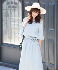RUIRUE BOUTIQUE/ルイルエブティック RUIRUE BOUTIQUE フレアスリーブラップスカートセットアップ/505286093