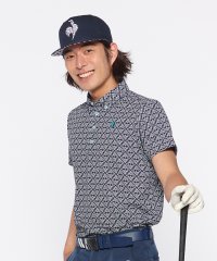 le coq sportif GOLF /サンスクリーン 小柄プリント半袖シャツ/505427985