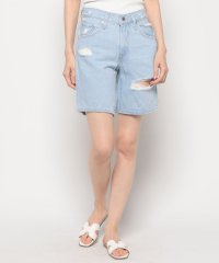 LEVI’S OUTLET/SILVERTAB バギーショート ライトインディゴ DESTRUCTED/505452439