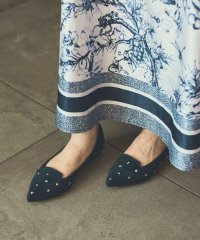 ALUNE SEVEN TWELVE THIRTY/アルネ セヴン トゥエルヴ サーティ ALUNE SEVEN TWELVE THIRTY クリスタルビジューフラットパンプス/505459060