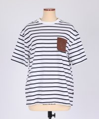 S'more/スモア S'more BORDER POCKET S/S T SHIRTS/505461341