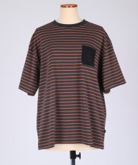 S'more/スモア S'more BORDER POCKET S/S T SHIRTS/505461341