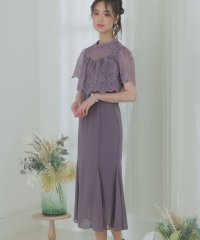 PourVous/プールヴー PourVous マーメイドパーティードレスセレモニー袖あり&ロング結婚式フォーマル ワンピース 20代 30代 40代/505459977
