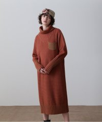 AVIREX/TURTLE MELANGE KNIT ONE PIECE/タートルメランジ ニットワンピース/505462011