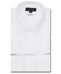 TAKA-Q/綿100％ ノーアイロン スタンダードフィット ワイドカラー 長袖 シャツ メンズ ワイシャツ ビジネス yシャツ 速乾 ノーアイロン 形態安定/505462069