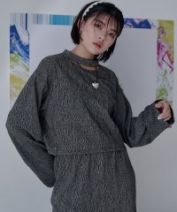 miette/ゼブラ柄ショートプルオーバー/505462330